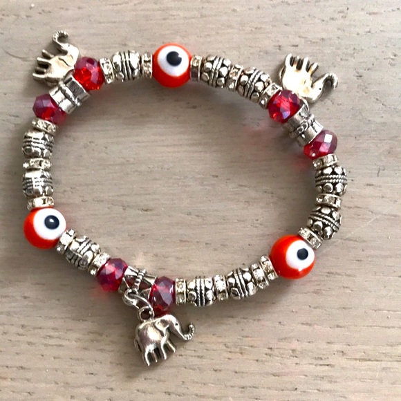 Jewelry - 🧿Charm Bracelet 🐘 nwot
